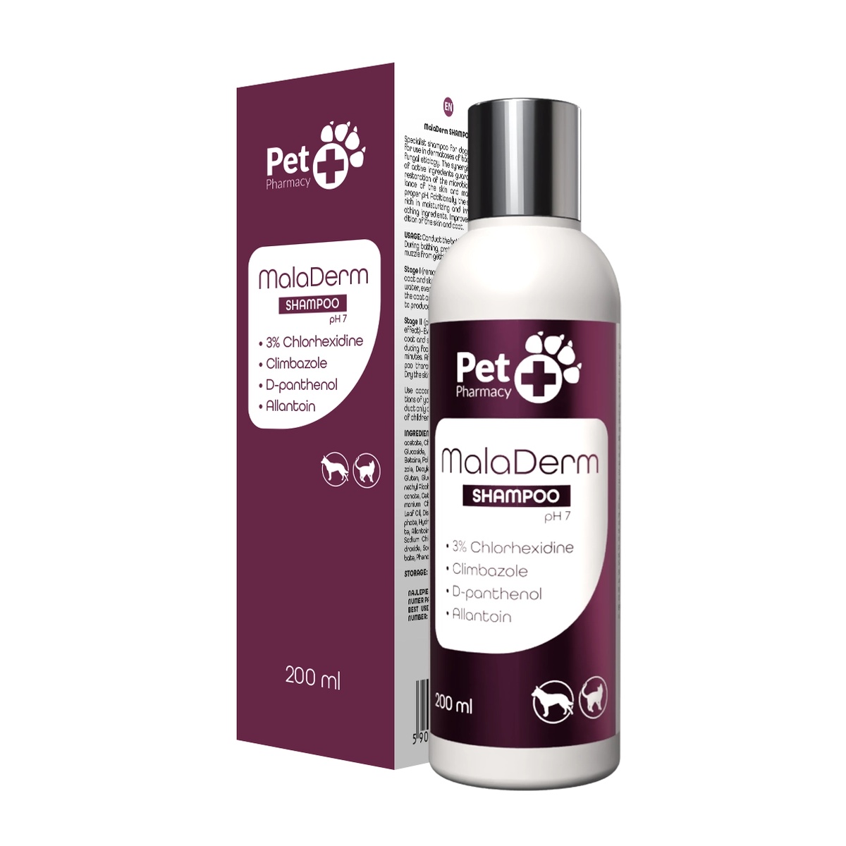 MalaDerm šampón 200 ml